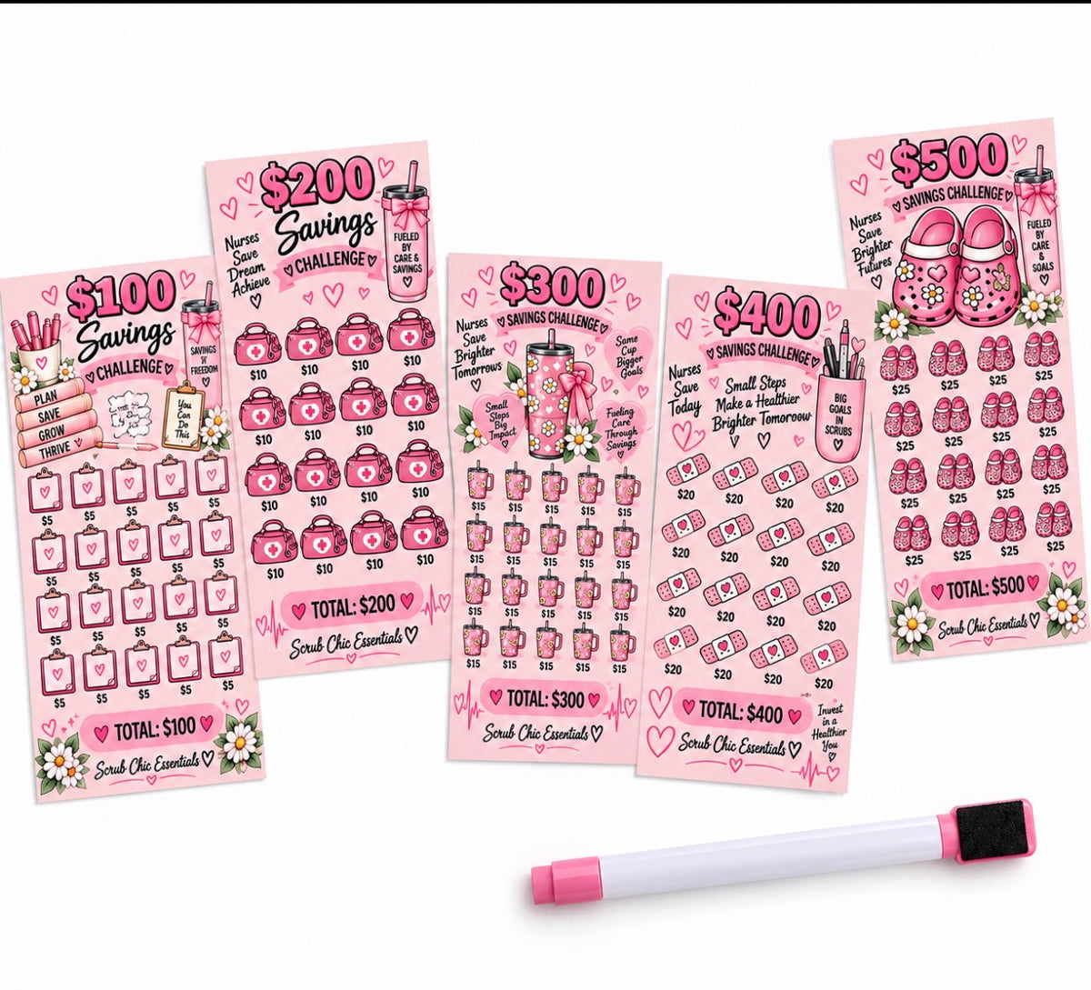 NURSE LIFE SAVINGS CHALLENGE BUNDLE