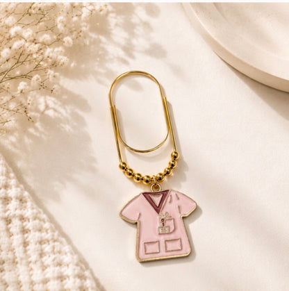 NURSE SCRUB PAPER CLIP