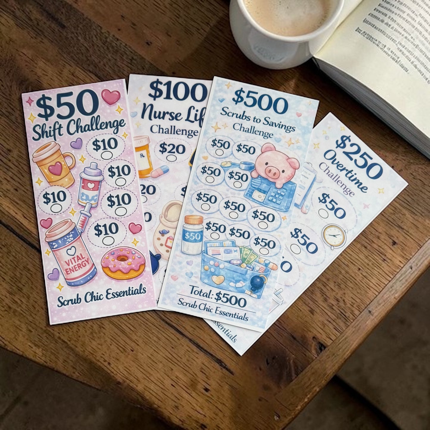 NURSE SAVINGS CHALLENGE BUNDLE