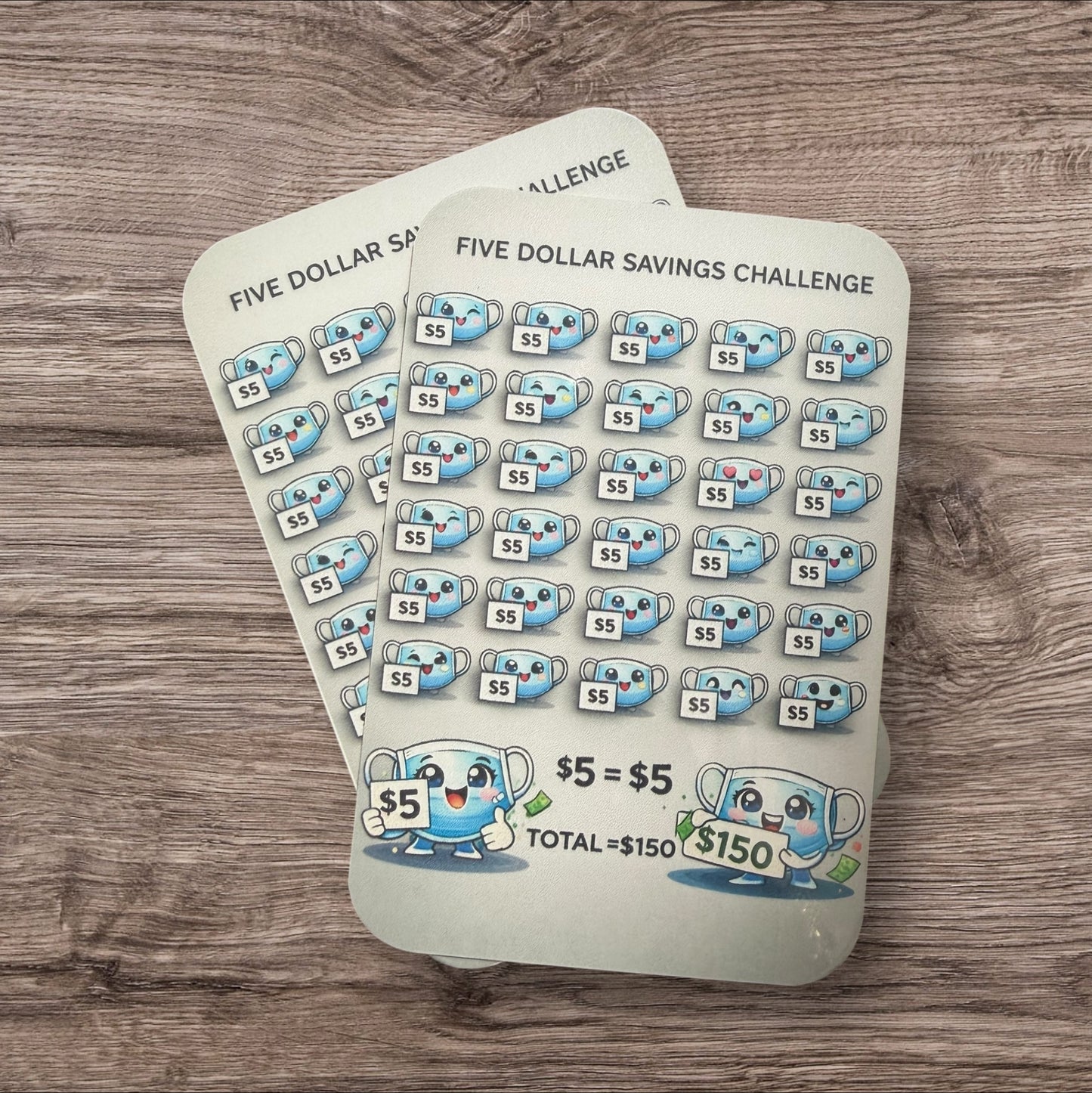 $5 MASK MINI SAVINGS CHALLENGE