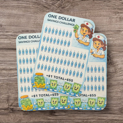 A DOLLAR A DAY MINI SAVING CHALLENGE