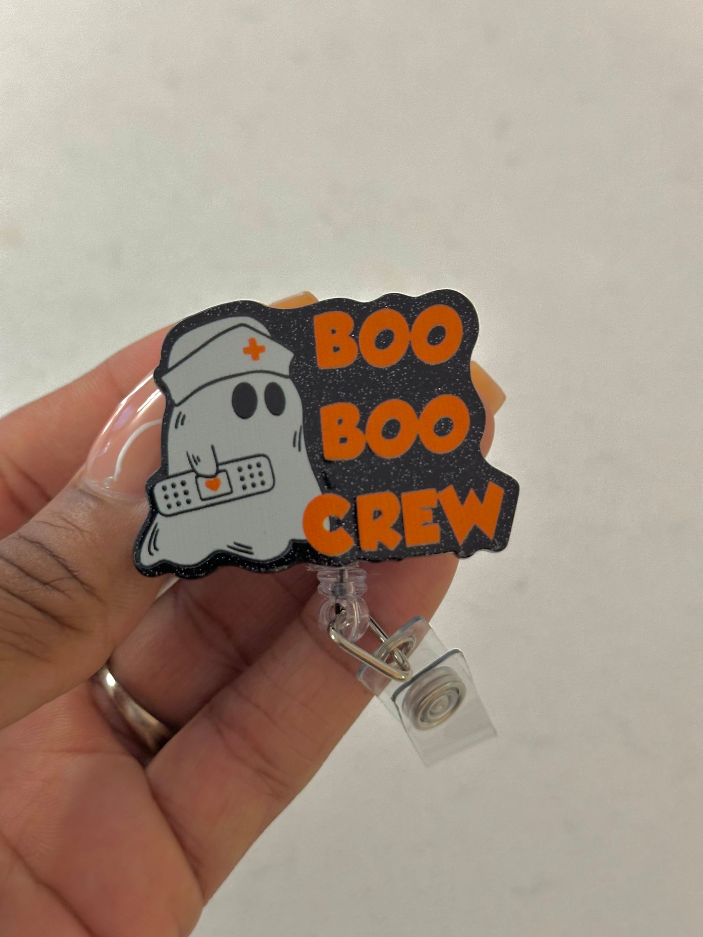 BOO BOO CREW BADGE REEL