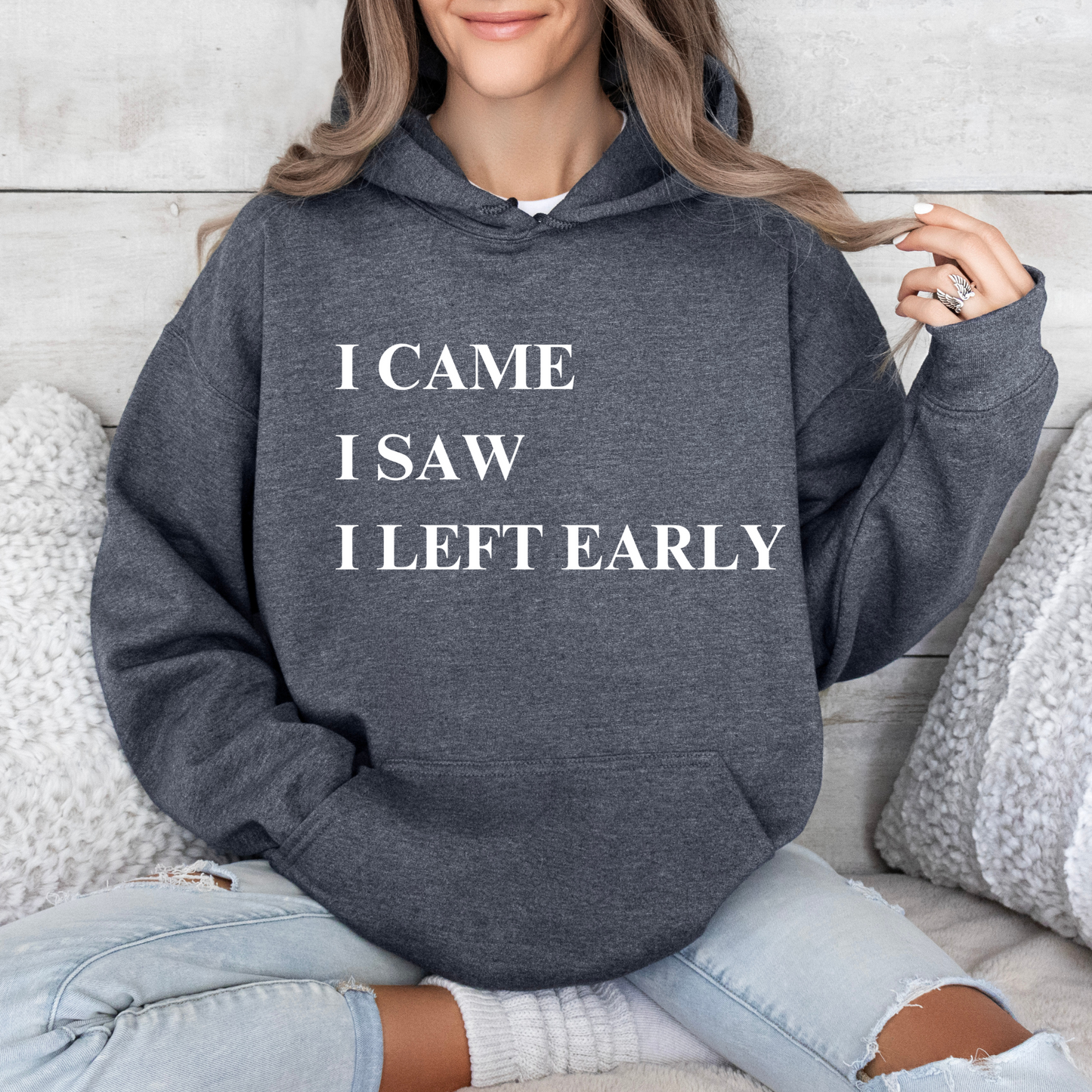 CAME IN AND LEFT EARLY