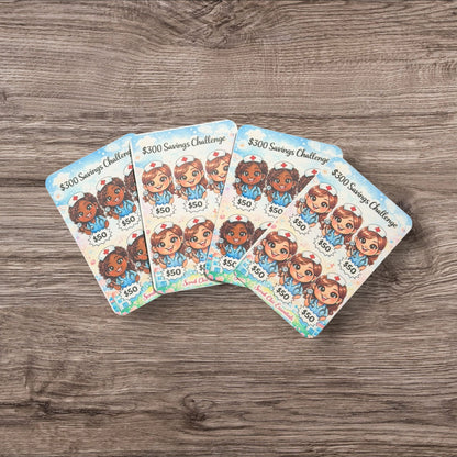 MINI NURSE SAVINGS CHALLENGE-$300