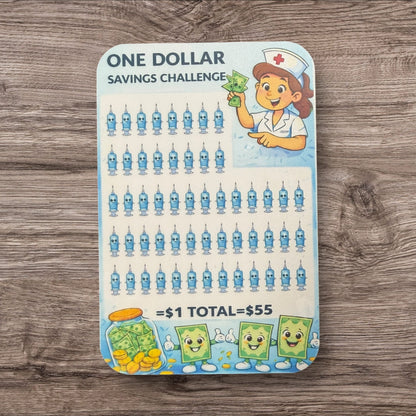 A DOLLAR A DAY MINI SAVING CHALLENGE