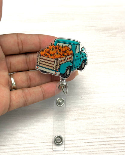 FALL TRUCK BADGE REEL