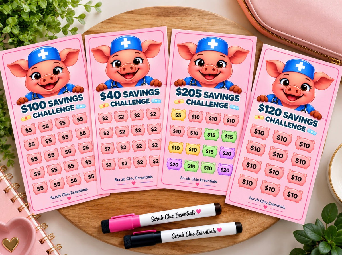 HEALTHCARE PIGGY MINI SAVINGS CHALLENGE