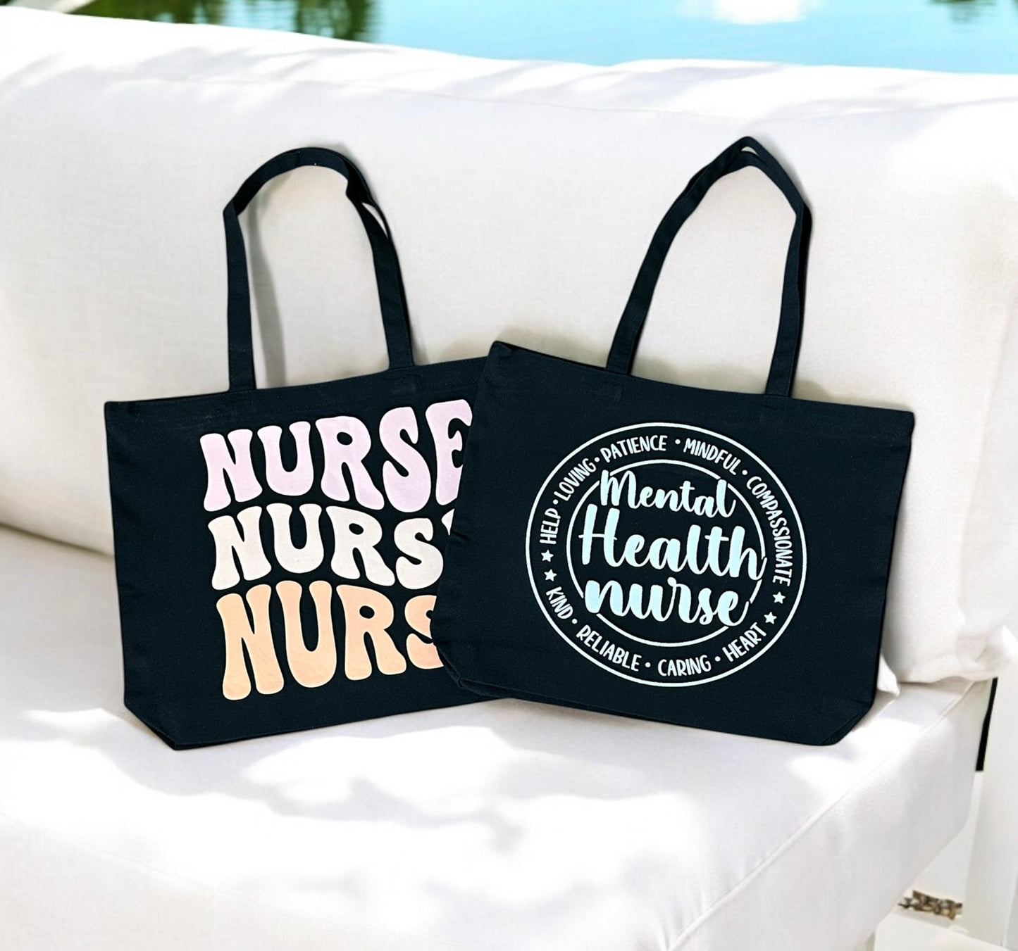 MENTAL HEALTH NURSE TOTE BAG