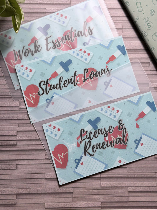 BLUE CASH STUFFING ENVELOPES