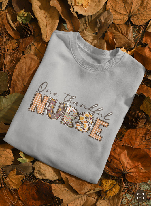 ONE THANKFUL NURSE SWEATSHIRT