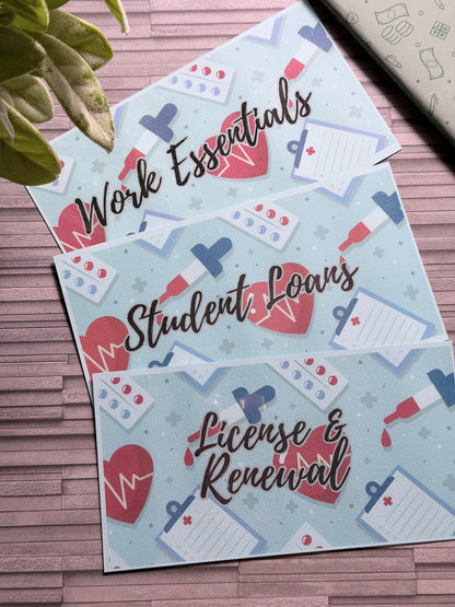 BLUE CASH STUFFING ENVELOPES