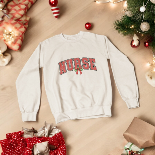 CHRISTMAS NURSE SWEATSHIRT