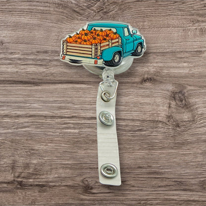 FALL TRUCK BADGE REEL