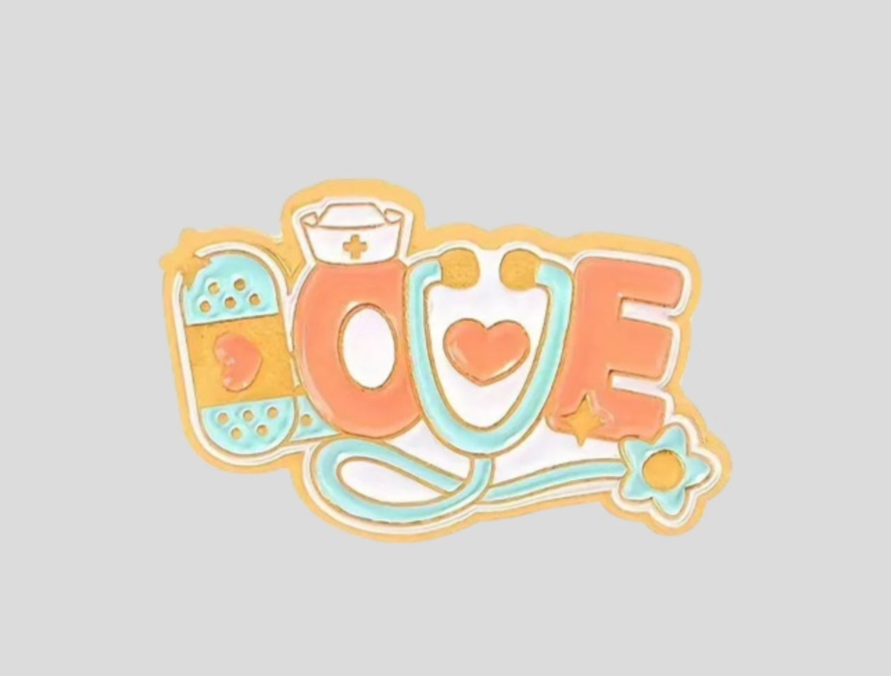 MEDICAL LOVE ENAMEL PIN