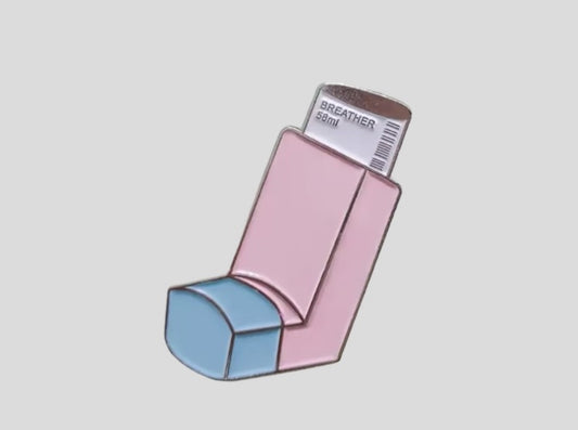 INHALER ENAMEL PIN