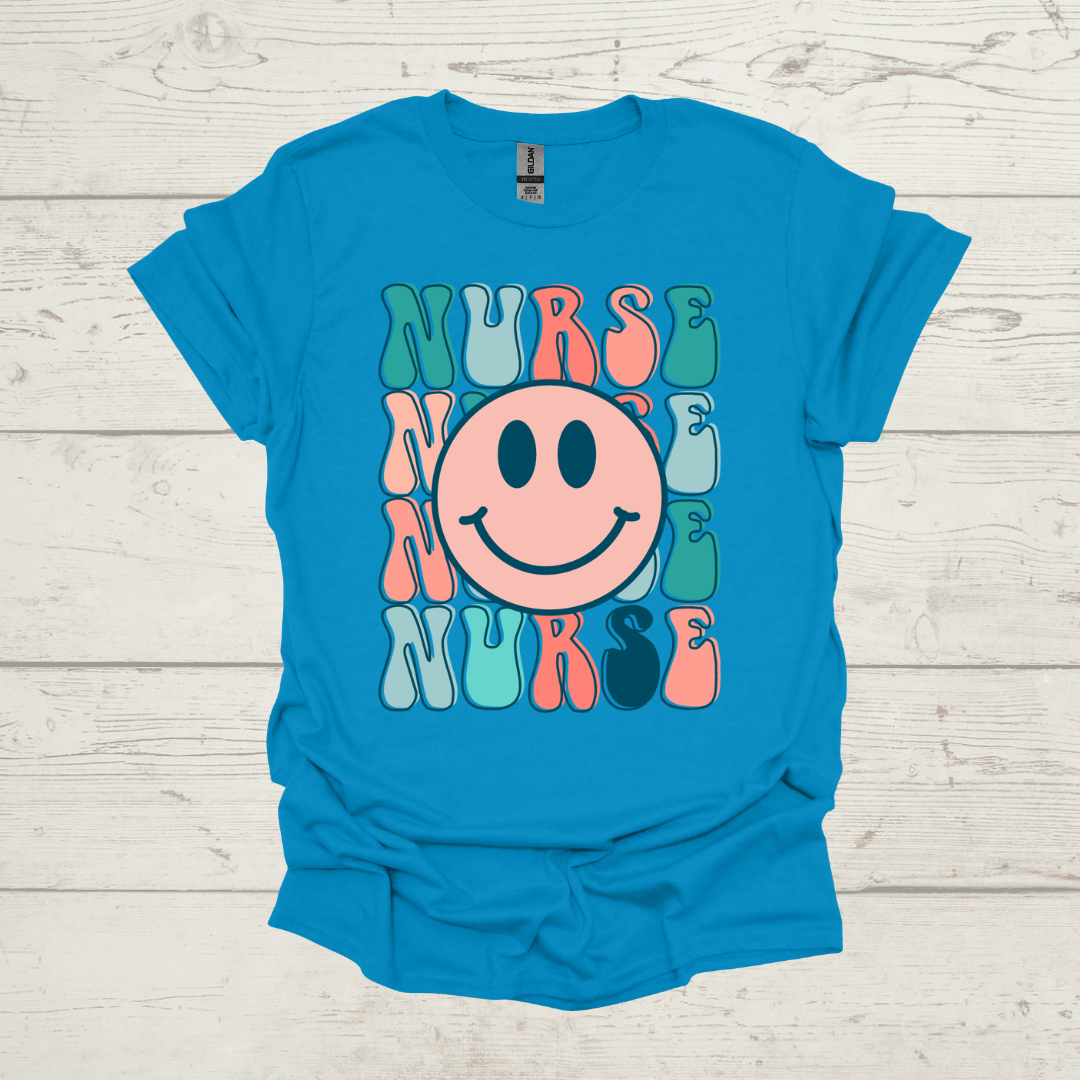 NURSE WITH A SMILE T-SHIRT