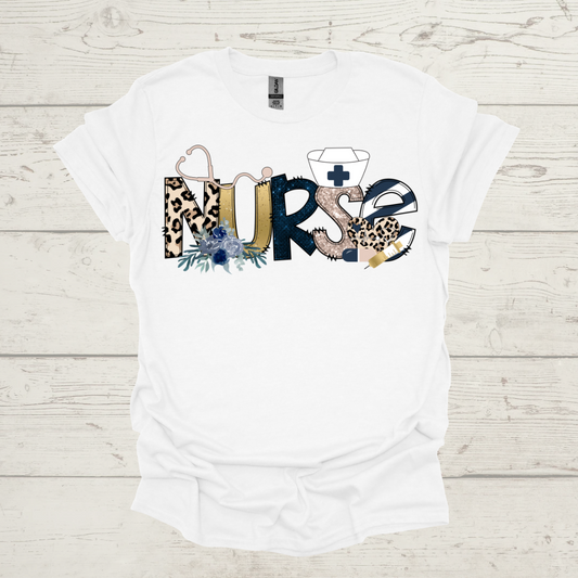 NURSE WITH STYLE T-SHIRT