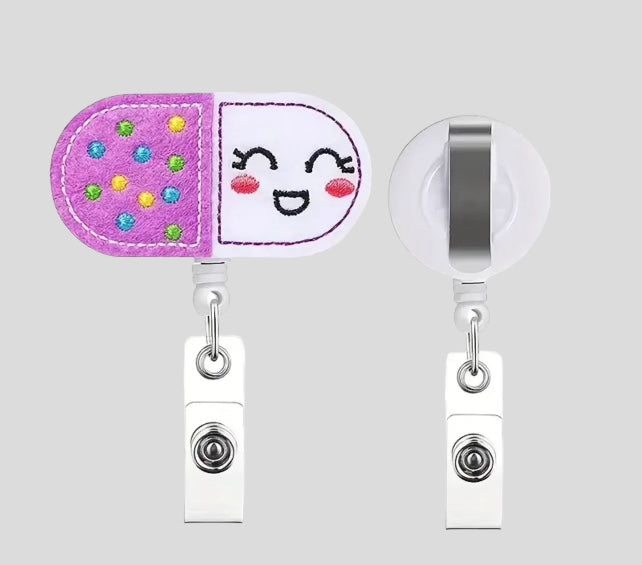 CUTE PILL BADGE REEL